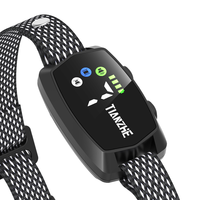OEM ODM Maßgefertigtes Schockfreies Sicheres Wiederaufladbares Plastik-Hunde-Bellkontrollhalsband mit Ton & Vibration Training für Hunde