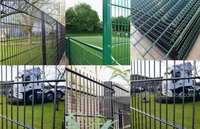 MaiFa Dubbele Draadgaas Hekpanelen Versterkt Gelast Hoge Impact Anti-Corrosie Eenvoudige Installatie Duurzame Hekpanelen