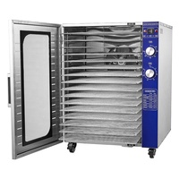 Déshydrateur alimentaire domestique à 16 plateaux avec commande par bouton, sécheur de saucisses et de viande, machines de transformation des fruits et légumes