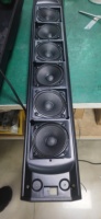 Altavoz de Columna MARCO K22 Pro de 6*3 Pulgadas, Subwoofer Activo Recargable de 2*10 Pulgadas y 300W, Micrófono Inalámbrico, Sonido de Aluminio