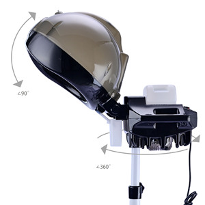 Salon chuyên nghiệp & nhà hơi nước cầm tay chăm sóc tóc-Điều chỉnh nhiệt độ, 60 PHÚT hẹn giờ, Bánh xe lăn | hấp tóc - Product Image 4