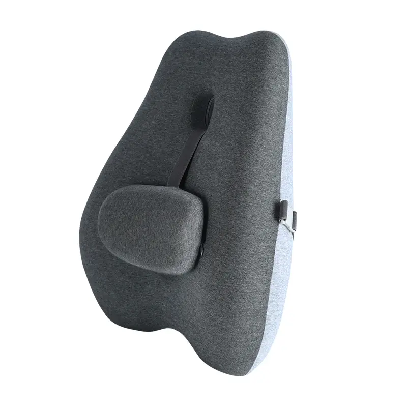 Cojín Lumbar personalizable para aliviar el estrés, espuma viscoelástica, respaldo de cintura, silla de juegos/silla de oficina/almohada de soporte Lumbar para asiento de coche