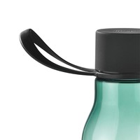Vente en gros de bouteilles d'eau en plastique transparent sans BPA de 600 ml (20 oz) avec logo personnalisé