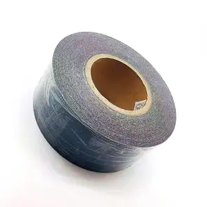 Metalik rfid malzeme engelleme gümüş elyaf iletken kumaşlar bant tasarlanmış