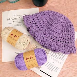 Hilo de algodón hueco teñido de 2 mm para las cuatro estaciones, ideal para ganchillo DIY, bolsos tejidos a mano, hilo de perlas, lino - Hilo trenzado versátil para - Product Image 3