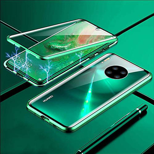 เคสแม่เหล็กดูดแบบบางพิเศษ360ด้านหน้า + ด้านหลัง,เคสกันกระแทกโลหะติดหน้าจอกระจกนิรภัย9H สำหรับ Huawei Mate 30 - Product Image 6