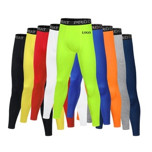 Leggings de compression avec logo personnalisé, vêtements de sport, couche de base, vêtements de fitness, <span class=keywords><strong>pantalon</strong></span> de sport pour le basketball, vêtements de sport pour hommes - Product Image 1