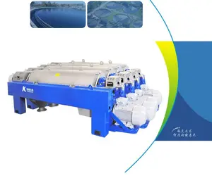 Automatic horizontal decanter centrifuge centrifugal 2 / 3 Phase For WWTP