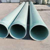 Tuyau en PRV robuste à faible résistance et grand diamètre, anti-calcaire, économe en énergie, pratique pour les travaux d'irrigation des terres agricoles et sur de grandes surfaces
