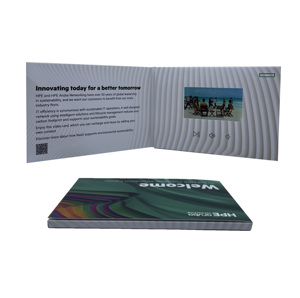 Tarjeta de Regalo Promocional con Pantalla LCD de 7 Pulgadas Personalizada, para Invitaciones de Negocios, Instrucciones, Tarjetas de Boda - Product Image 1
