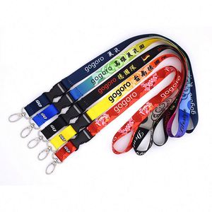 Correa de Cuello de Nailon de 2.5cm, Cordón Promocional con Llavero para Eventos y Marketing - Product Image 4