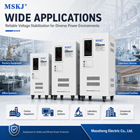 Régulateur de tension automatique intelligent 10KVA 15KVA 20KVA 30KVA 40KVA 50KVA 60KVA AVR, régulateurs/stabilisateurs de tension monophasés 220V