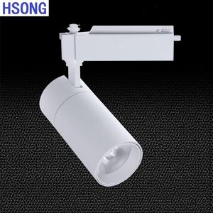 HSONG Nuevo alto lumen <span class=keywords><strong>de</strong></span> alta calidad 30W COB LED Track Light COB Track Light ajustable movible Track lighting - Product Image 4
