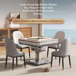New 2-In-1 Automatic Mahjong <b>Table</b> Foldable Silent Modern Dining <b>White</b> Machine for Sale MJZ002 Foldable Automatic Mahjong <b>Table</b> - Product Image 6