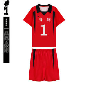 Costume de cosplay Anime Haikyuu, T-shirt 3D Hinata Shoyo, Hauts de volley-ball du lycée <span class=keywords><strong>Karasuno</strong></span>, Sweat-shirt Kageyama Tobio pour adolescents - Product Image 3