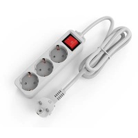 Multiprise électrique allemande à 3 prises Euro