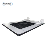 Yacht flottant Piscine de mer gonflable Yacht Plate-forme de loisirs Piscine de méduses gonflable avec canapé