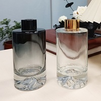 Bouteille diffuseur en verre cylindrique 200 ml, bouchon mat, gravure personnalisée, vide, pour diffuseur de parfum à bâtonnets – Vente en gros