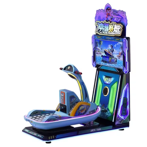 Simulateur de conduite d'arcade 3D à pièces, machine de course de surf et d'aviron, machine de <span class=keywords><strong>jeux</strong></span> de course pour enfants - Product Image 1