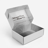Conception gratuite de grandes boîtes en papier kraft ondulé imprimées avec logo personnalisé emballage pliable avec votre propre logo