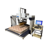 Machine d'essai de fatigue complète pour matelas, équipement d'essai de durabilité de matelas à rouleaux