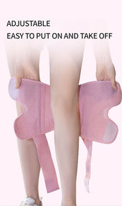 Genouillères ajustables et respirantes pour femmes avec double support à ressort, genouillère à rotule ouverte pour le sport, la course, la gym et le fitness - Product Image 6
