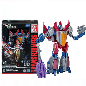 Figurine d'action Transformers <span class=keywords><strong>Starscream</strong></span> Studio Series 06 de Hasbro, personnage du film, robot déformable, jouet parfait pour les enfants et les collectionneurs - Product Image 2