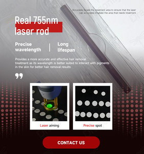 Tẩy lông bằng laser alexandrite Công suất cao | công nghệ xung dài để làm rụng lông hiệu quả | Phích cắm EU phổ quát cấp thương mại - Product Image 5