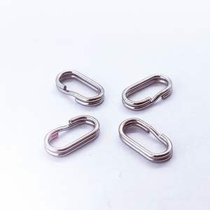 Ovale Dubbele Springringen Voor Het Maken Van Sieraden, Sleutelhangers Voor Sleutelhangers, Roestvrijstalen Ambachten Dubbele Split Ringen Vissen - Product Image 4