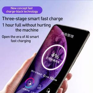 60W High Quality LED Fast Charging 1.2m USB C Cable 3A Fast Charging Data Cable <b>with</b> Type-C 5A Flat Cable Design - Product Image 6