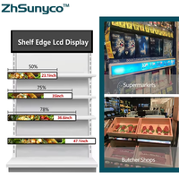 Écran d'affichage numérique LCD intelligent en forme de barre allongée pour étagère, avec Wi-Fi Android, pour publicité de prix sur les rayons de magasin