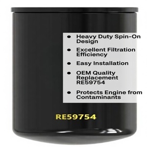 Filter Oli Pengganti Grosir Pabrik DZ118286 RE59754 RE59574 RE506178 LF3703 untuk Mesin Traktor Excavator John Deere - Product Image 5