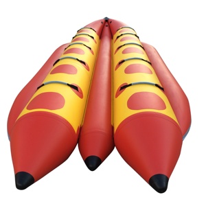 Venta directa de fábrica de 12 personas inflable Barco de plátano PVC barco - Product Image 3