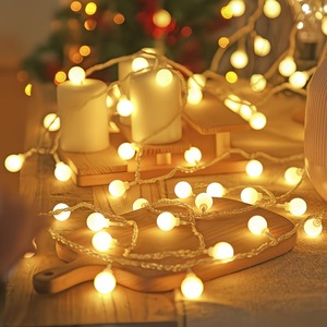 <span class=keywords><strong>Guirlande</strong></span> <span class=keywords><strong>lumineuse</strong></span> étoile IP44 étanche, lampe d'ambiance pour patio, tente, Noël, arbre, paysage, festival, décoration intérieure - Product Image 6
