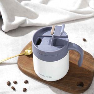 <b>Hot</b>&Cool Stainless Steel Vacuum Tumbler With Lid Minimalist Design Round Shape Thermal Insulation For Home Use - Product Image 5