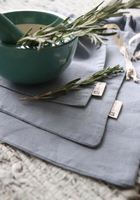 Sacs réutilisables en lin, 18 pièces, zéro déchet, pour le pain, pour herbes, lin de cuisine, différentes couleurs
