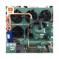Spécifications de réfrigération duplex Unité de condensation de type chambre froide à compresseur : Capacité de refroidissement de 18Y : 41,9 kW, Puissance totale : 53,6 kW