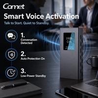 Dispositif anti-écoute portable RP55M 7500mAh, bloqueur d'enregistrement audio et de sons électroniques
