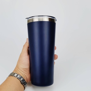 Mug isotherme <span class=keywords><strong>personnalisé</strong></span> Voyage en plein air Tasse à café portable Réutilisable Anti-fuite Tasse à vide avec paille - Product Image 6