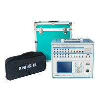 Testeur de relais électronique à micro-ordinateur VLUUKE LND702 avec écran LCD, injection de courant secondaire triphasé, test de relais