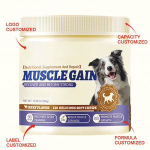 Suplemento Multifuncional de Alta Calidad para Recuperación Post-Entrenamiento, con Logotipo de Marca Personalizado, para Perros de Caza Noruegos - Product Image 2