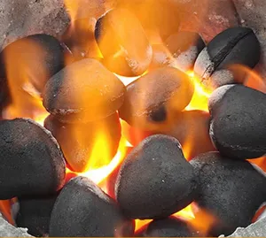 Commercio all'ingrosso 100% naturale carbone di legna da BBQ senza alcun prodotto chimico senza legante nessun odore nessun fumo carbone di carbone nero a combustione rapida acquirenti di carbone