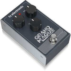 Pedal de Distorsión <span class=keywords><strong>TC</strong></span> <span class=keywords><strong>Electronic</strong></span> GRANDMAGUSDISTORTION, Distorsión Orgánica Tipo Tubo, Bajos Definidos, Sonido Natural, True Bypass, Metálico - Product Image 4