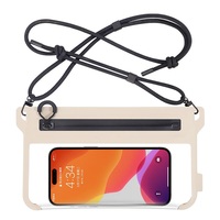Sac étanche pour téléphone portable, pochette étanche pour téléphone portable, écran tactile transparent, IPX7, sacs à bandoulière étanches pour voyager, nager