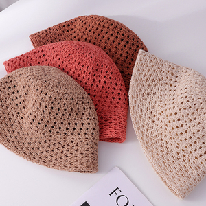 Chapeau bob respirant en maille d'été, nouveau modèle, protection solaire pour l'extérieur - Product Image 1