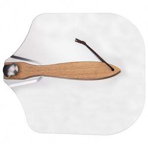 Spatule à <span class=keywords><strong>pizza</strong></span> Bbq Buddy, pelle à pain, spatule à gâteau, fabriquée avec une forme personnalisée, prix 47 pouces, manche amovible décoratif, 7 pierres - Product Image 2
