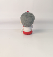 Gantungan Kunci Boneka Plush Custom OEM/ODM, Figur Anak Laki-laki dan Perempuan, Boneka Lembut, Gantungan Tas Kartun Custom untuk Hadiah