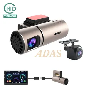 1080P USB DVR Android oyuncu ADAS araba dvr'ı ön kamera 150 derece araba Video kaydedici USB DVR Android