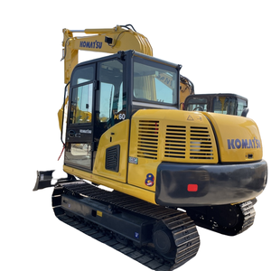 Komatsu รถขุดตีนตะขาบ PC60-7มือสองพร้อมส่วนประกอบหลักของปั๊มเกียร์เครื่องยนต์ทำงานต่ำ - Product Image 1