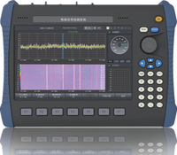 Détecteur de signaux électromagnétiques et analyseur de spectre HRM808 avec plage de fréquences 9kHz-8GHz, démodulation AM/FM/LSB/USB